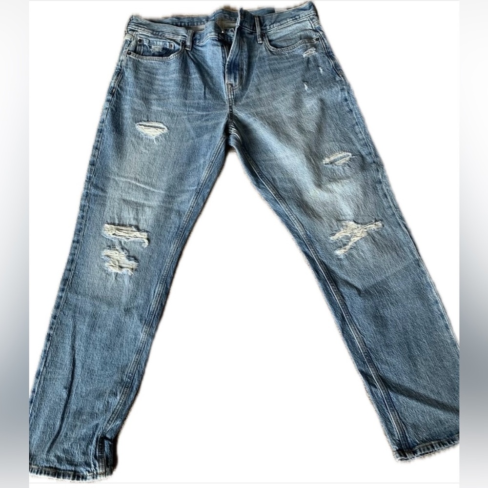 Men's Old Navy Blue Distressed Jeans- NWT- 40 x 32